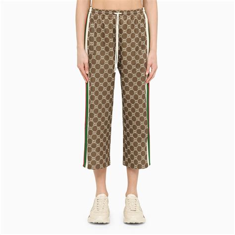 pantaloni gucci con bande laterai|Pantaloni GUCCI Donna .